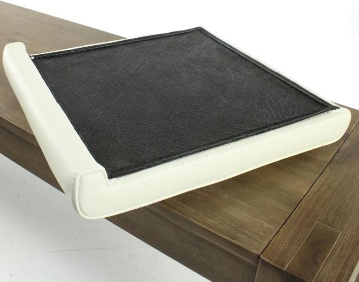 Produktbild SIX Klemmkissen Leder No. 897 Weiss (40 x 40 x 7 cm)