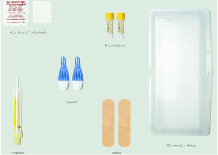 Produktbild Check Your Health Test Kit für Sportler und Athleten (1 x)
