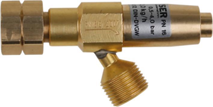 Produktbild Kayser Schlauchbruchsicherung Durchflussleistung max. 3 kg/h 1,5 bar