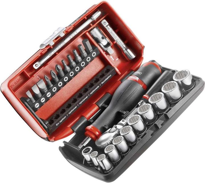 Actual product image Facom Socket wrench set metric 1/ (1/4")