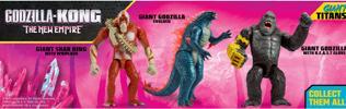 Actual product image Konjac Sponge Godzilla x Kong Giant King Kong, 27.5 cm