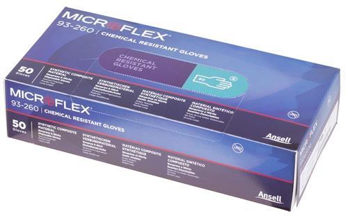 Immagine prodotto Ansell Guanto MICROFLEX 93-260, taglia 5, 5-6, confezione da 50 pezzi (5, 5.5, 6)