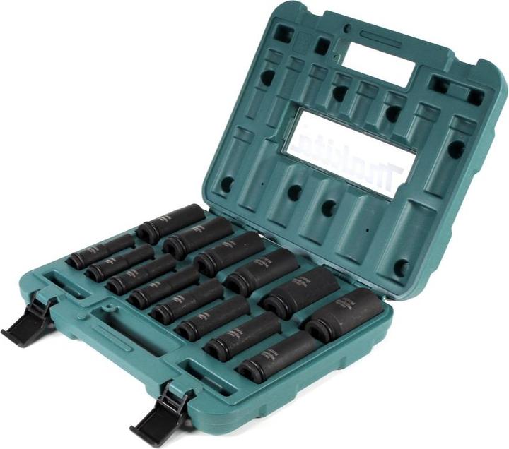 Produktbild Makita B-52308 (32 mm, 16 mm, 15 mm, 28 mm, 17 mm, 13 mm, 10  mm, 22 mm, 19 mm, 31 mm, 14 mm, 25 mm, 30 mm, 26 mm, 21 mm, 18 mm, 23 mm, 12 mm, 24 mm, 29 mm, 20 mm, 27 mm, 11 mm)