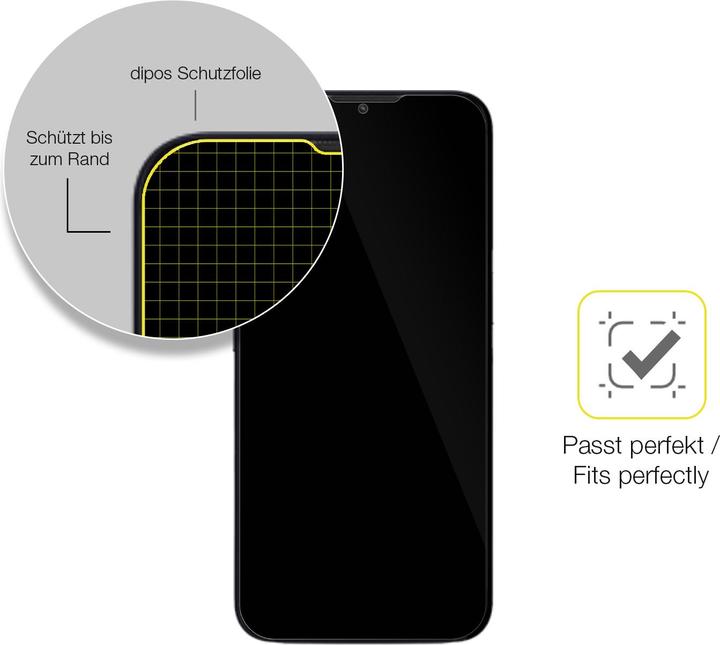 Immagine prodotto Dipos 3D Full-Cover Pellicola Protettiva (1 Pezzo/i, Doro 8200)