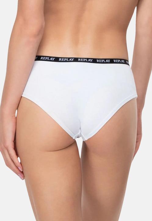 Actual product image Replay Women's pants with logo waistband 2-pack (M, pack of 2)