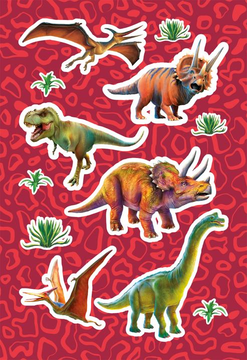 Image du produit Panini Dinosaurs by P.D. Moreno : des autocollants et des coloriages à la hauteur des dinosaures