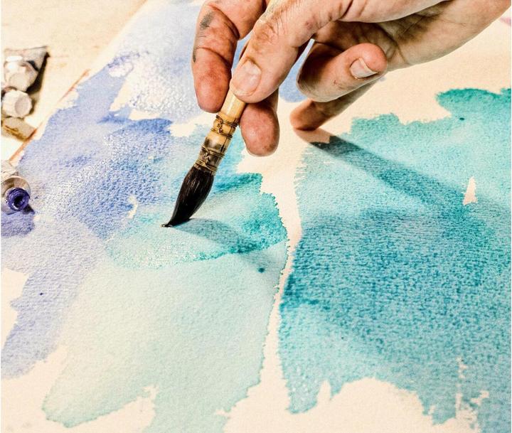 Productafbeelding Van Gogh Aquarelpapier (24 x 32 cm, Geen, Softcover)