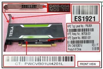 Produktbild HPE Pca Nvidia Tesla M4 4gb Module