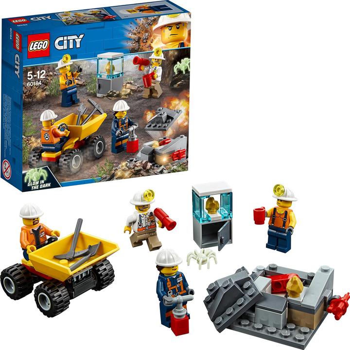 Actual product image LEGO Mining team (60184, LEGO City)
