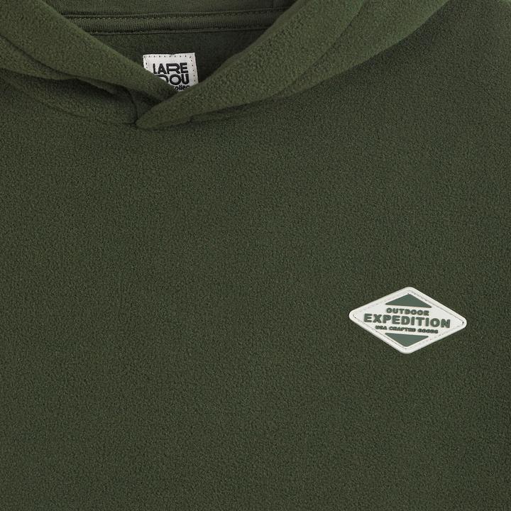 Image du produit La Redoute Collections T-shirt en polaire avec capuche (116)