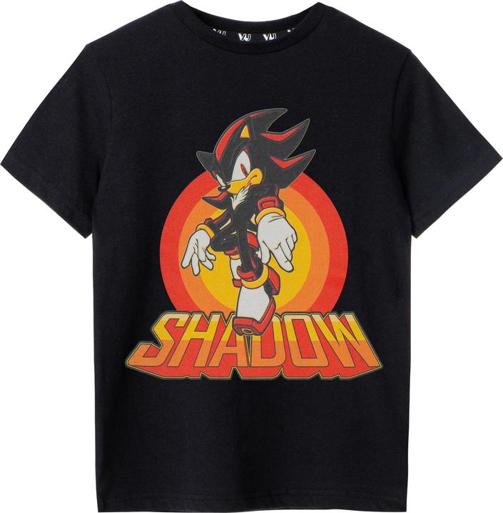 Immagine prodotto Sonic The Hedgehog Maglietta Ombra Anelli Maniche Corte Ragazzi (146, 152)
