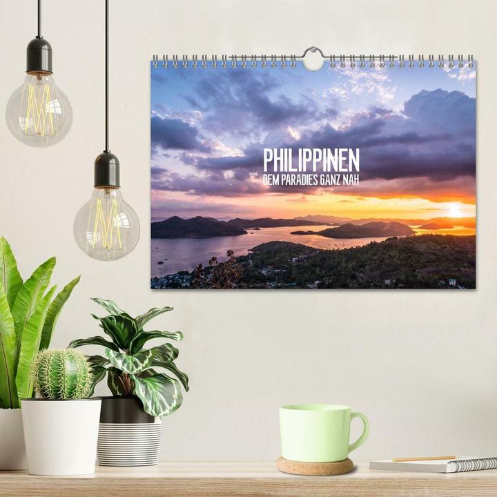 Actual product image Philippinen Foto Wandkalender 2025 (Wandkalender 2025 DIN A4 quer), Monatskalender (A4)