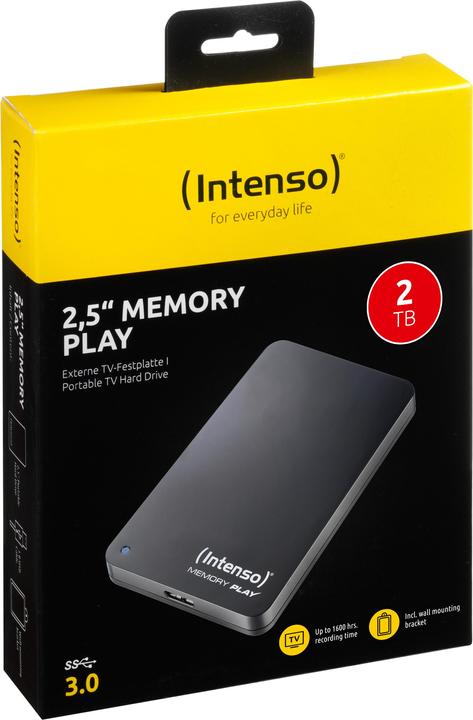 Image du produit Intenso Jeu de mémoire (2 To)