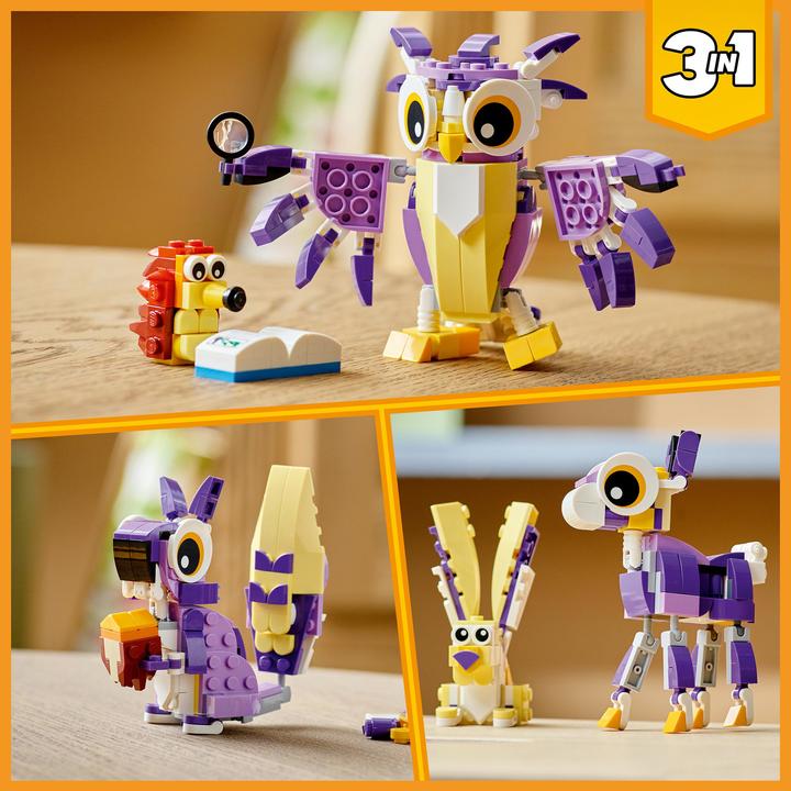 Produktbild LEGO Wald-Fabelwesen (31125, LEGO Creator 3-in-1)