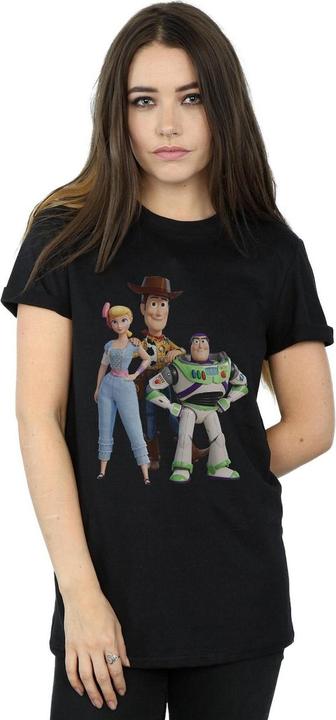 Immagine prodotto Disney Toy Story 4 Woody Buzz and Bo Peep Maglietta Ampia Donna (4XL)