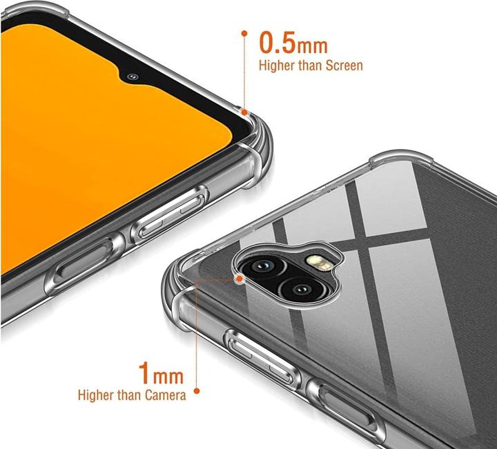 Produktbild Screenguard Samsung Galaxy Xcover6 Pro Hülle Crystal Soft Airbag Bumper (Samsung Galaxy XCover 6 Pro)