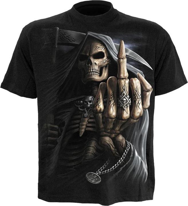 Immagine prodotto Spiral Bone Finger Maglietta Maniche Corte Adulto Unisex (4XL)