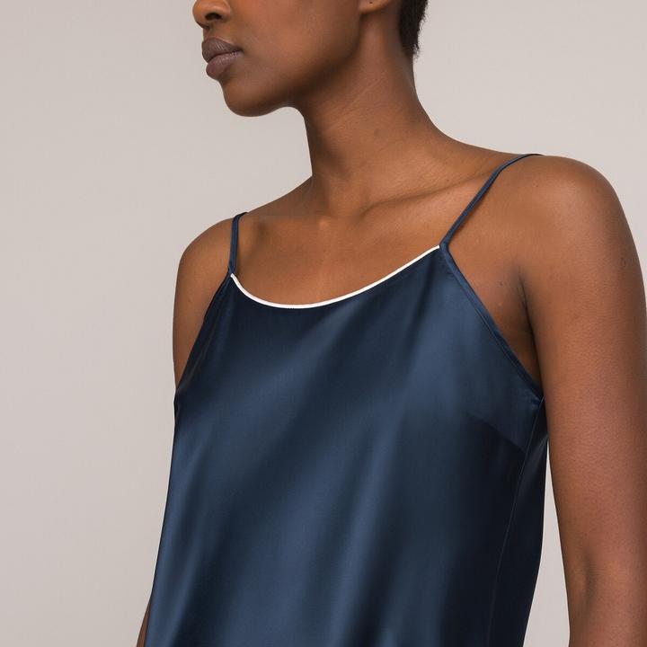 Produktbild La Redoute Collections Nachthemd mit schmalen Trägern (32)