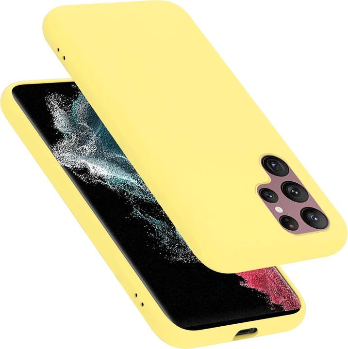 Immagine prodotto Cadorabo Custodia in silicone liquido TPU (Samsung Galaxy S22 Ultra)