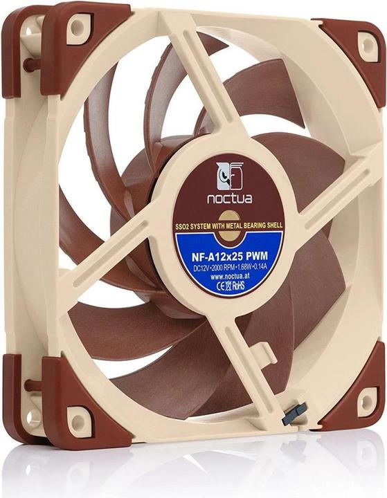 Image du produit Noctua NF-A12x25 PWM (120 mm, 1 x)
