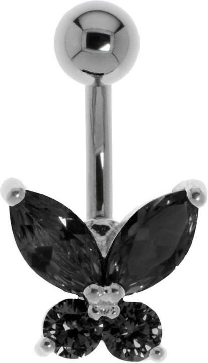 Bijouteria Bauchpiercing (Edelstahl, Messing, Kristall)