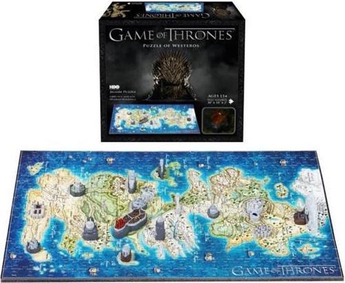 Actual product image 4D Puzzle Creanorm Puzzle 4D MINI GOT WESTEROS (150 pieces)