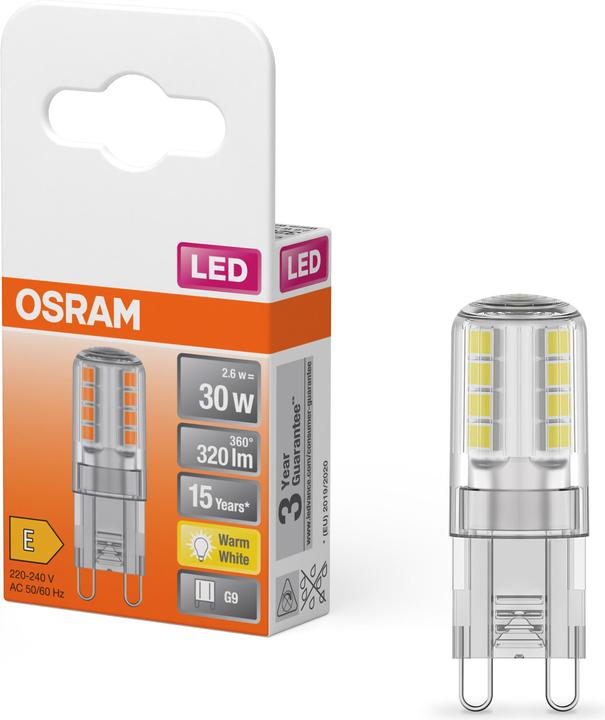 Produktbild Osram Led Pin (G9, 2.60 W, 320 lm, 1 x, E)