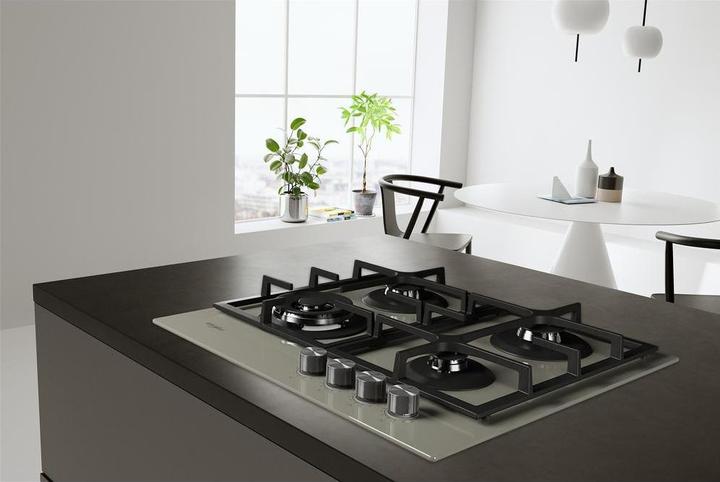 Actual product image Whirlpool Gas Hob AKTL 629/S 60 cm Silver Dawn