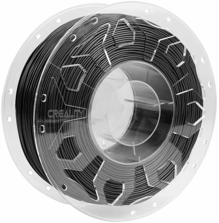 Image du produit Creality Filament CR-PLA noir, 1.75 mm, 1 kg (PLA, 1.75 mm, 1000 g, Noir)