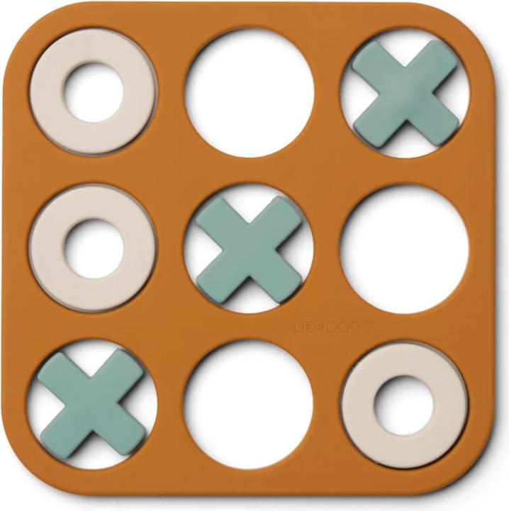 Produktbild Liewood Tic Tac Toe Kelsey Golden Caramel Multi Mix % Silikon