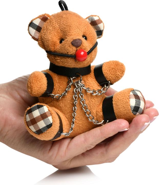 Productafbeelding Master Series Geknevelde Teddybeer Sleutelhanger