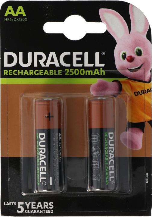Image du produit Duracell Recharge Ultra (2 pcs, AA, 2500 mAh)