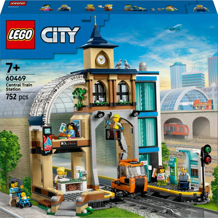 Productafbeelding LEGO Hauptbahnhof (60469, LEGO Stad)