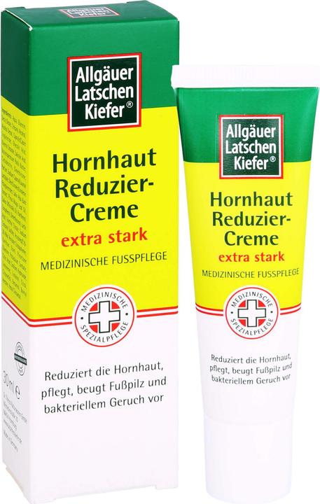 Produktbild Allgäuer Latschenkiefer Hornhaut Reduziercreme extra stark, 30 ml Creme (Hornhautentferner, 30 ml)