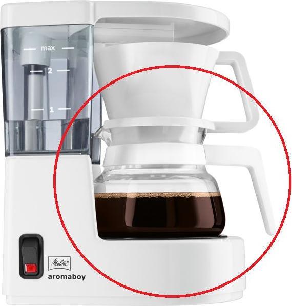 Immagine prodotto Melitta Caraffa di vetro di ricambio Aromaboy