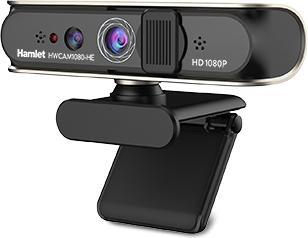 Immagine prodotto Hamlet Webcam Usb con Microfono (2 Mpx)
