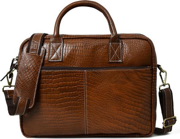 Produktbild Only-Bags.Store Laurent Leder Aktentasche - Braun