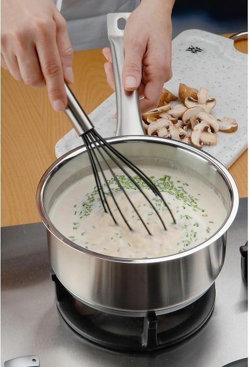 Productafbeelding WMF Klopper met siliconen draden 25cm Profi Plus roestvrij staal gematteerd, hittebestendig tot 200°C