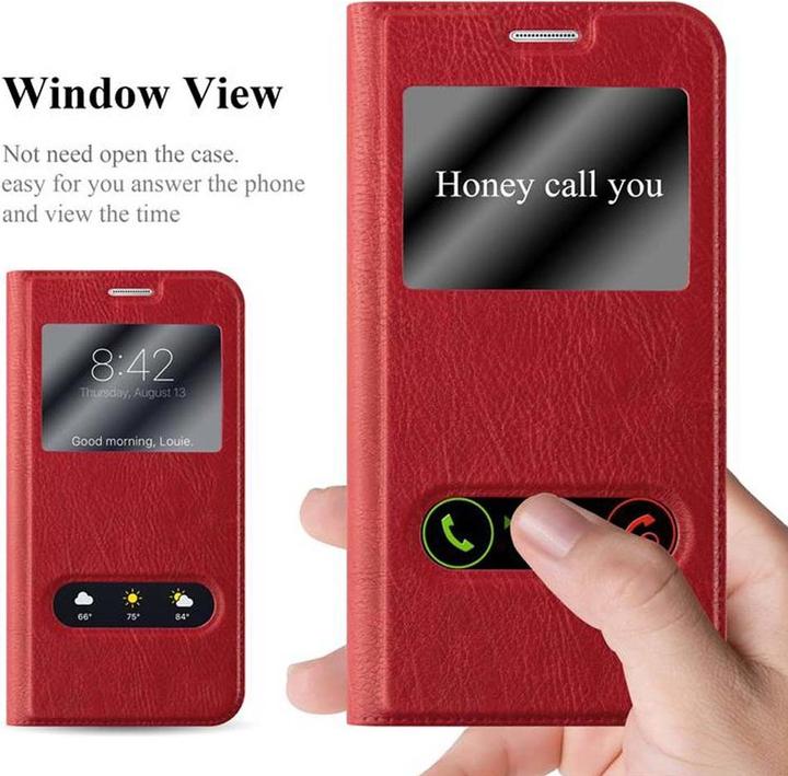 Produktbild Cadorabo Book mit View Doppelfenster Cover (Samsung Galaxy Note 5)