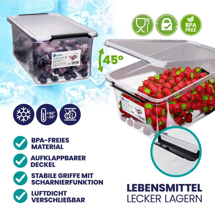 Produktbild Deuba Aufbewahrungsbox (30 x 20 x 12 cm, 5 l)