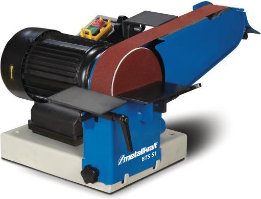 Image du produit Metallkraft Ponceuse à bande et à disque BTS 51 50 x 1000 mm Disque de ponçage Ø 150 mm 22 m/s 750 W 230 V50 Hz (Ponceuse à bande, 750 W)