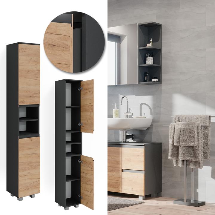 Actual product image Vicco J-Shape (30 x 30 x 190 cm)