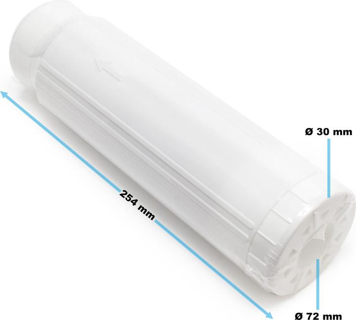 Produktbild Naturewater RS-10D Filterkartusche Harz 10" 254mm Ionenaustauscher Wasserfilter