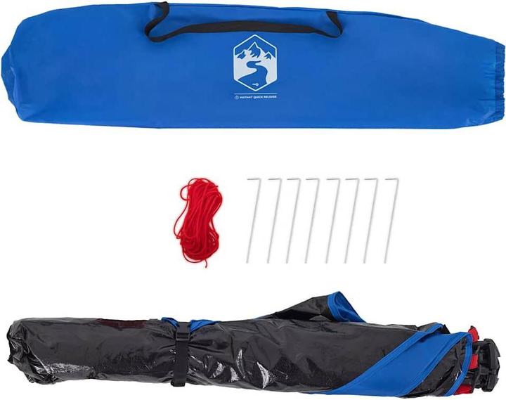 Immagine prodotto VidaXL Tenda da spiaggia 2 persone a sgancio rapido impermeabile (tenda da spiaggia, 2.20 kg, 2 persone)