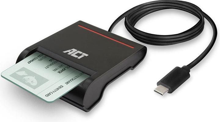 Produktbild External USB-C Smartcard eID Card Reader (USB 2.0)