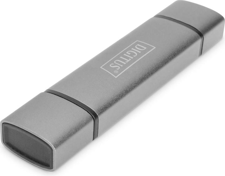 Image du produit Digitus Hub à double lecteur de carte (USB 3.0, USB 2.0)