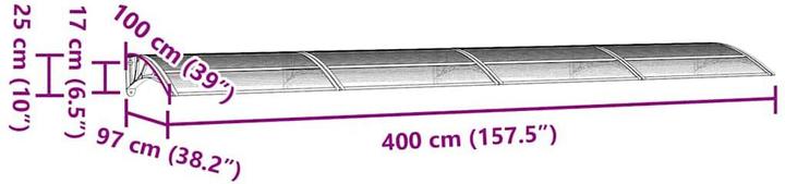 Image du produit VidaXL Reiko (400 x 100 cm)