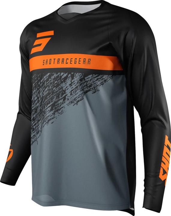Image du produit Shot DEVO ROLL Jersey orange-schwarz XXL (XXL)