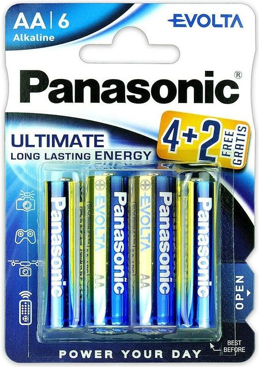 Actual product image Panasonic Evolta (4 pcs., AA)