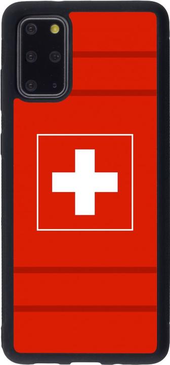 Actual product image PhoneLook Coque Silicone rigide noir Euro 2020 Switzerland (Samsung Galaxy S20+)